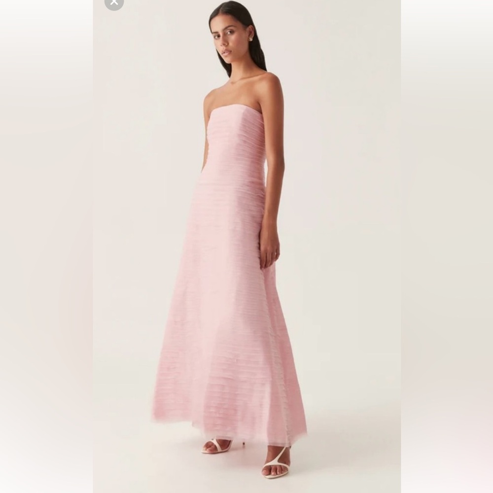 ISO aje pink soundscape dress